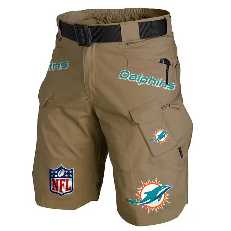 Miami Dolphins Shorts in Dark Khaki