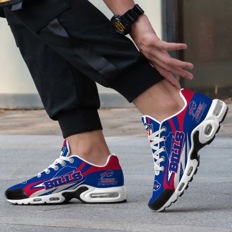 Buffalo Bills Personalized Sneakers Details
