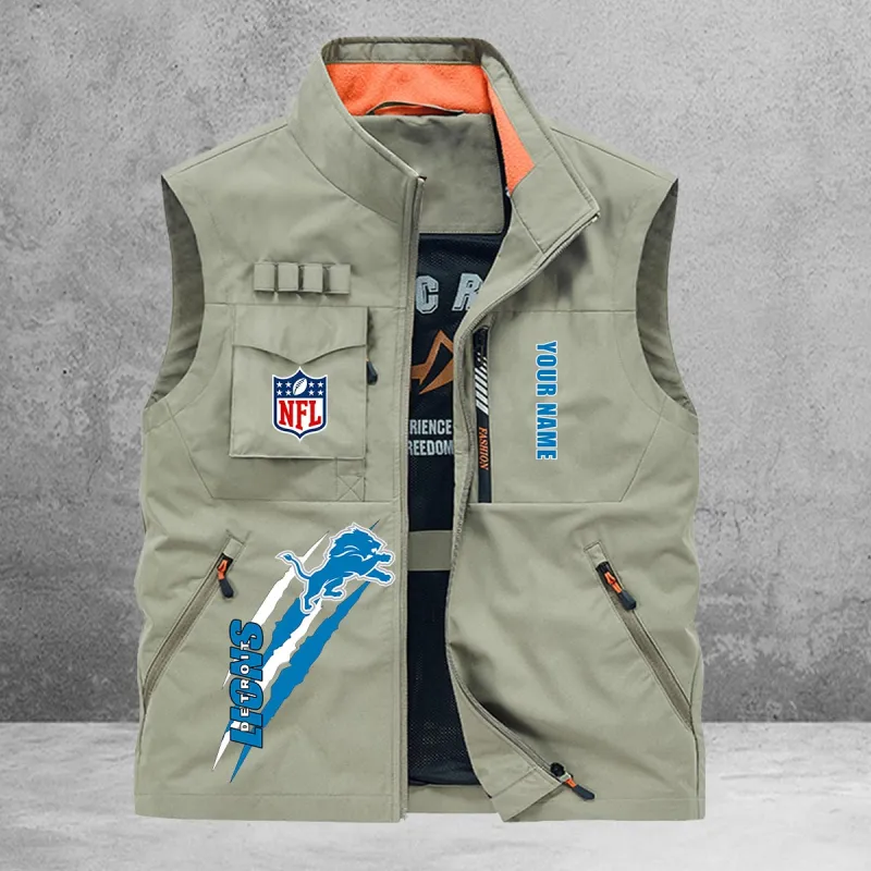 Personalized Detroit Lions Vest