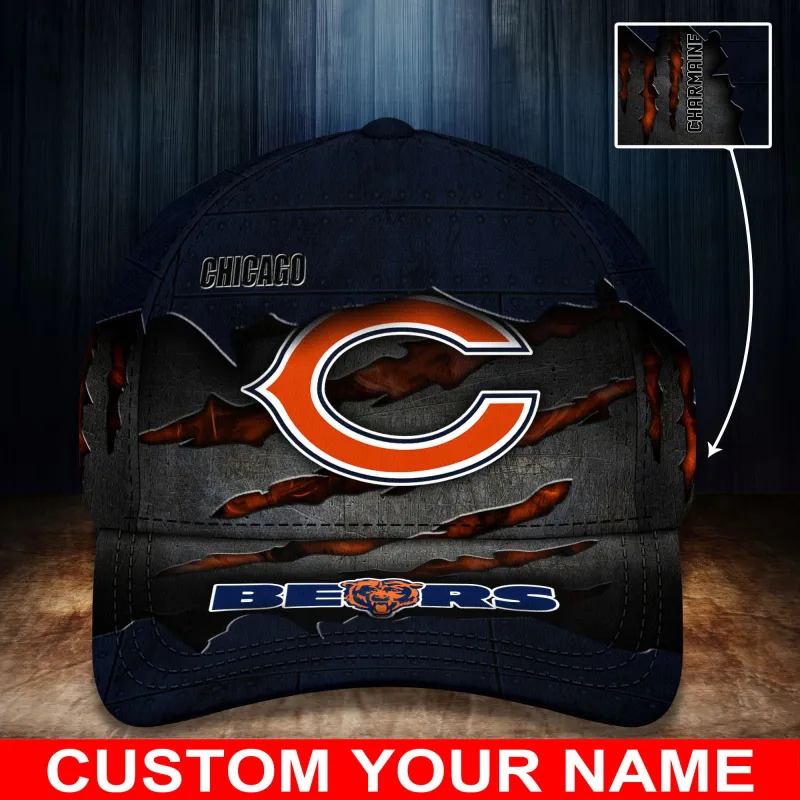 Chicago Bears Personalized Classic Cap