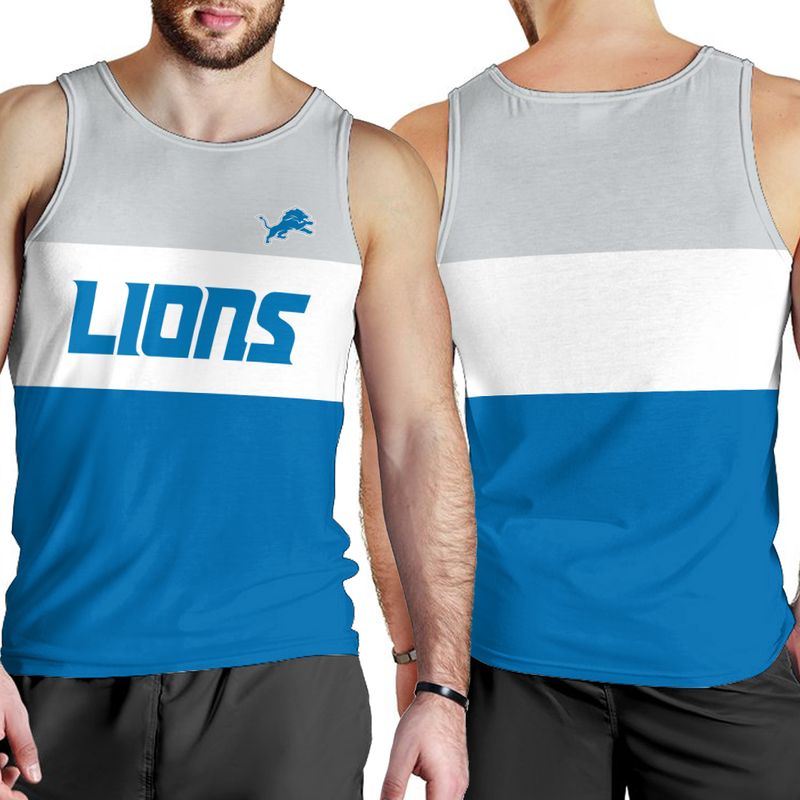 Detroit Lions Men Tank Top