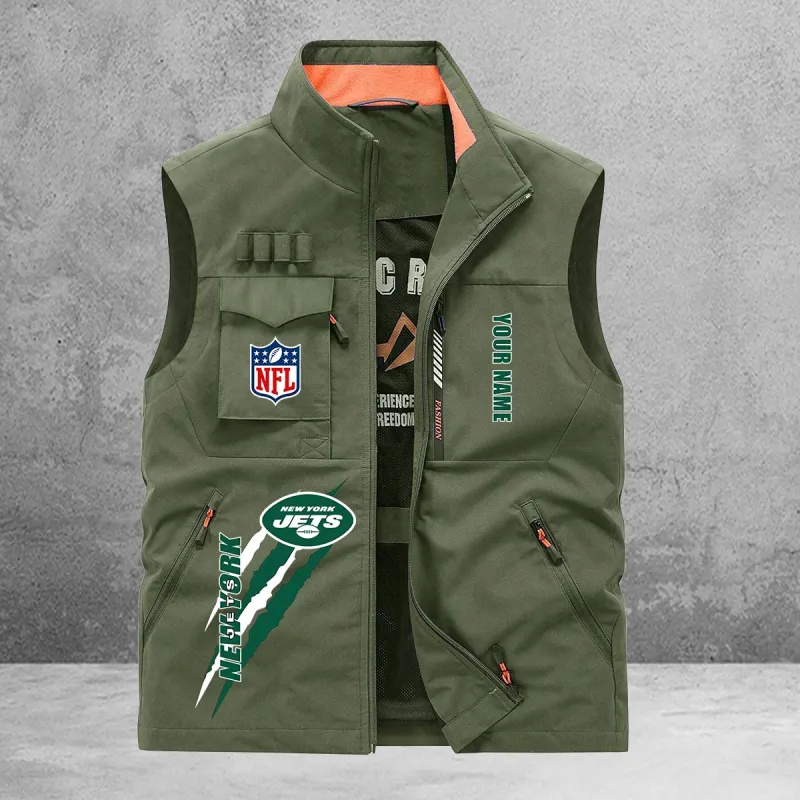 New York Jets Vest in Action