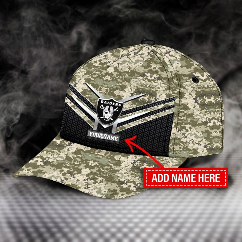 Las Vegas Raiders Personalized Classic Cap