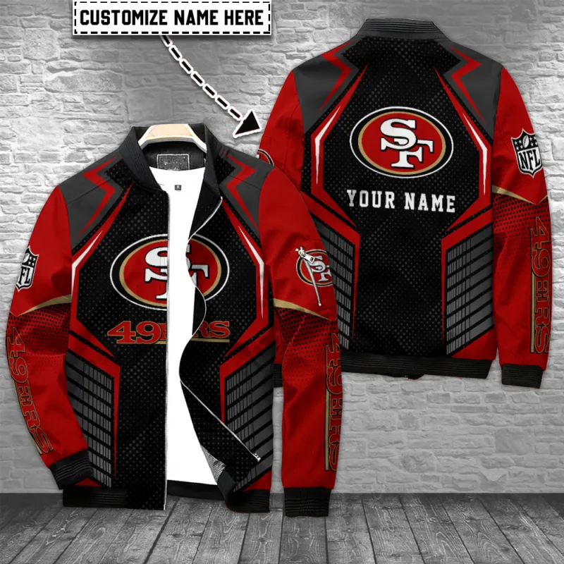 San Francisco 49ers Personalized Bomber Jacket