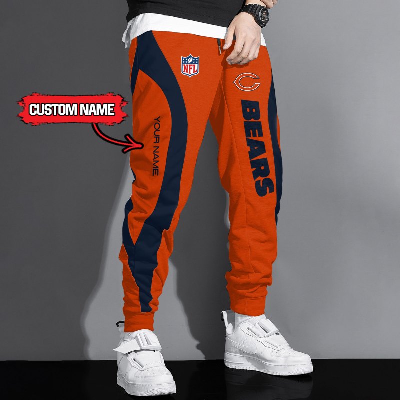 Chicago Bears Drawstring Joggers 1
