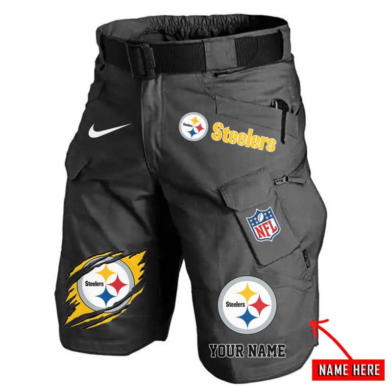 Pittsburgh Steelers Shorts Detail