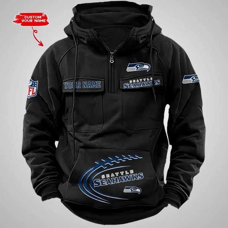 Seattle Seahawks Hoodie Image 5