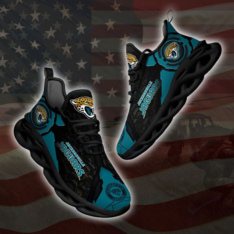 Stylish Jacksonville Jaguars Yezy Running Sneakers