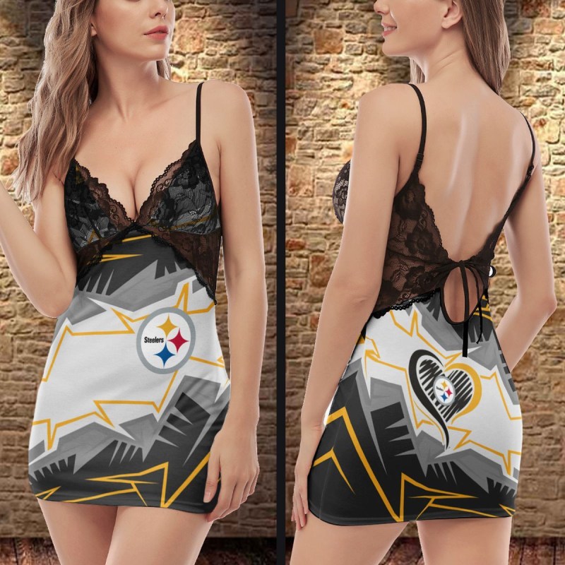 Pittsburgh Steelers Slip Dress 2