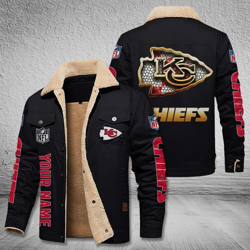 Kansas City Chiefs Winter Fleece Bomber Jacket