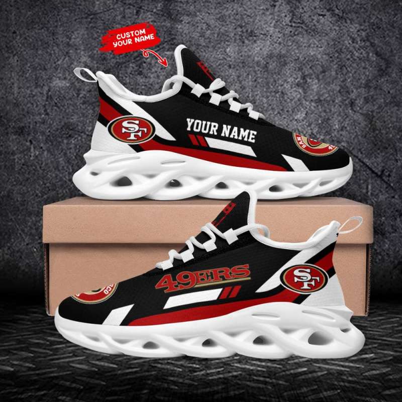 San Francisco 49ers Personalized Yezy Running Sneakers