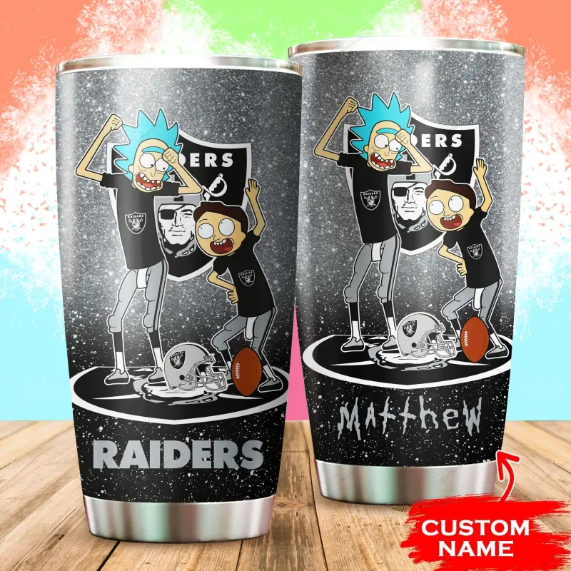Las Vegas Raiders Personalized Tumbler
