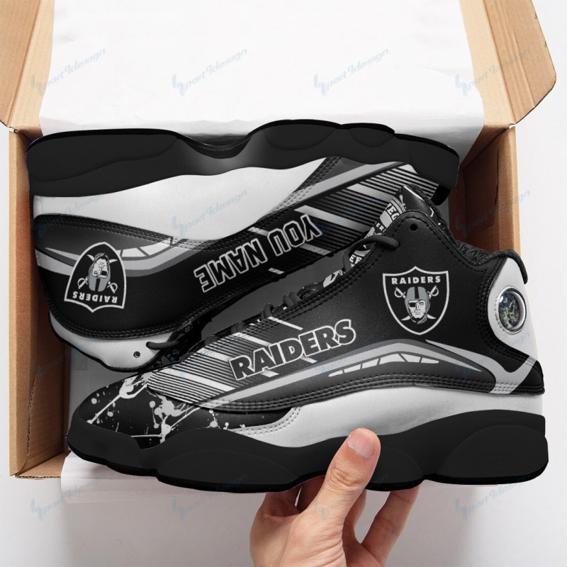 Las Vegas Raiders Personalized Sneakers
