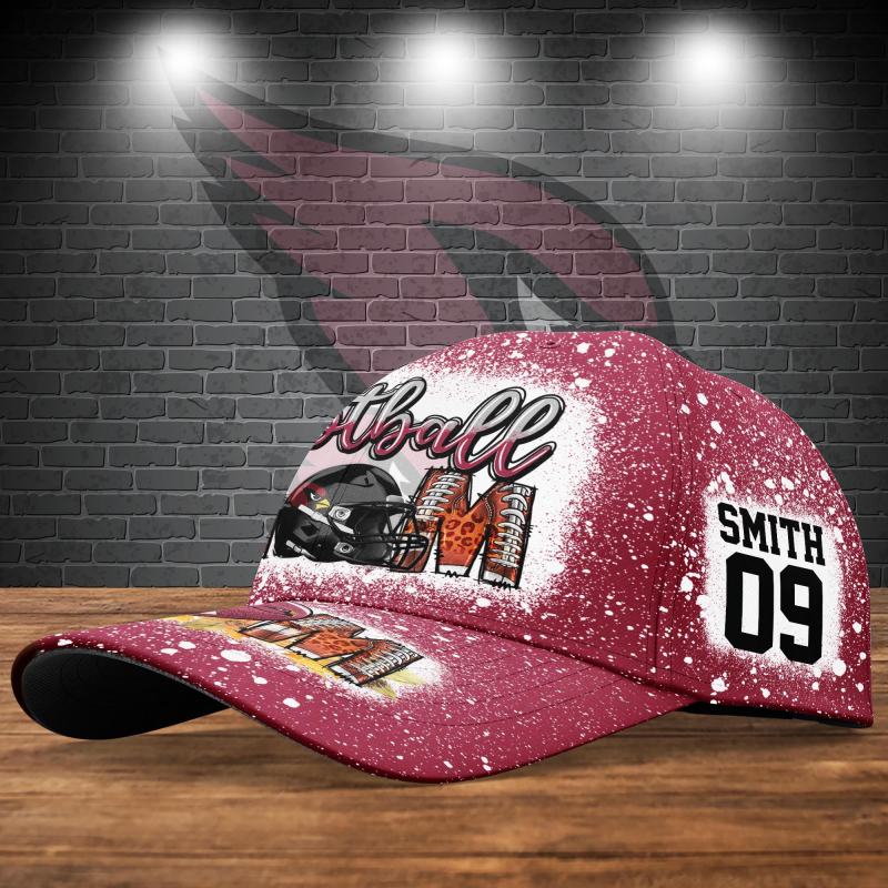 Custom Arizona Cardinals Cap Back View