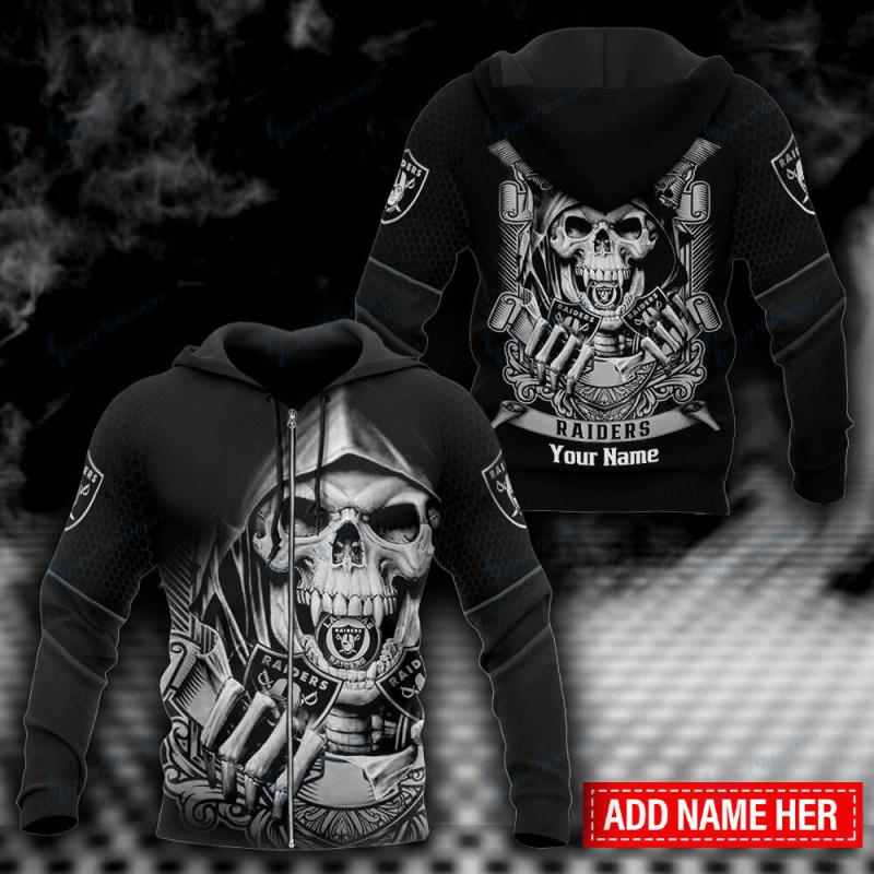 Las Vegas Raiders Personalized Hoodie
