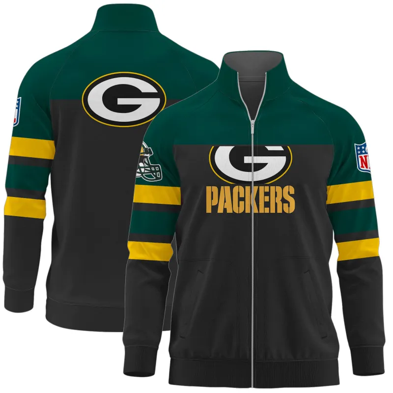 Green Bay Packers Stand Collar Jacket