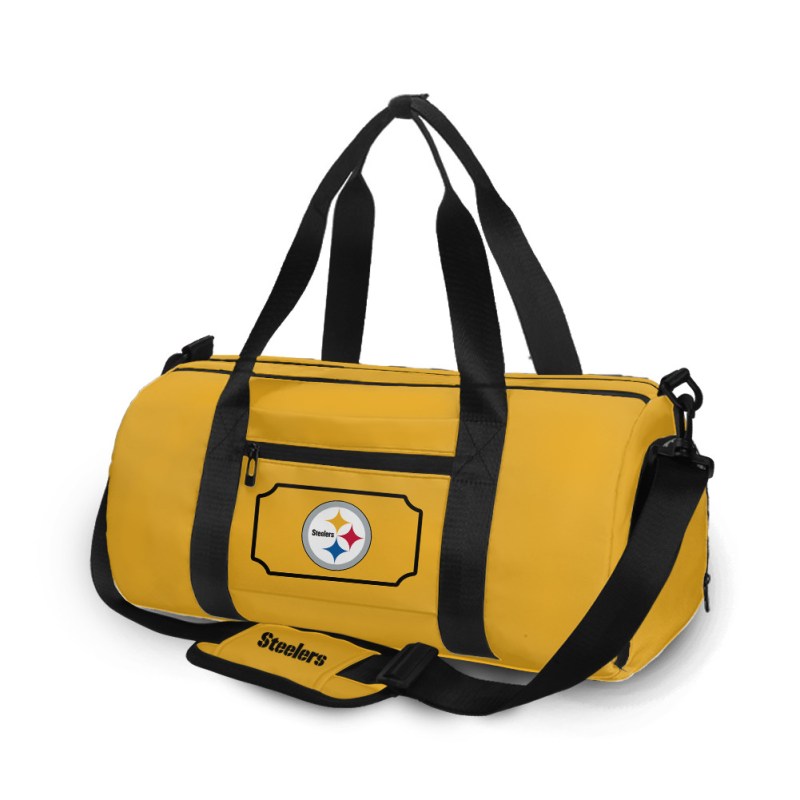 Pittsburgh Steelers Gym Club Bag 10 - Side View