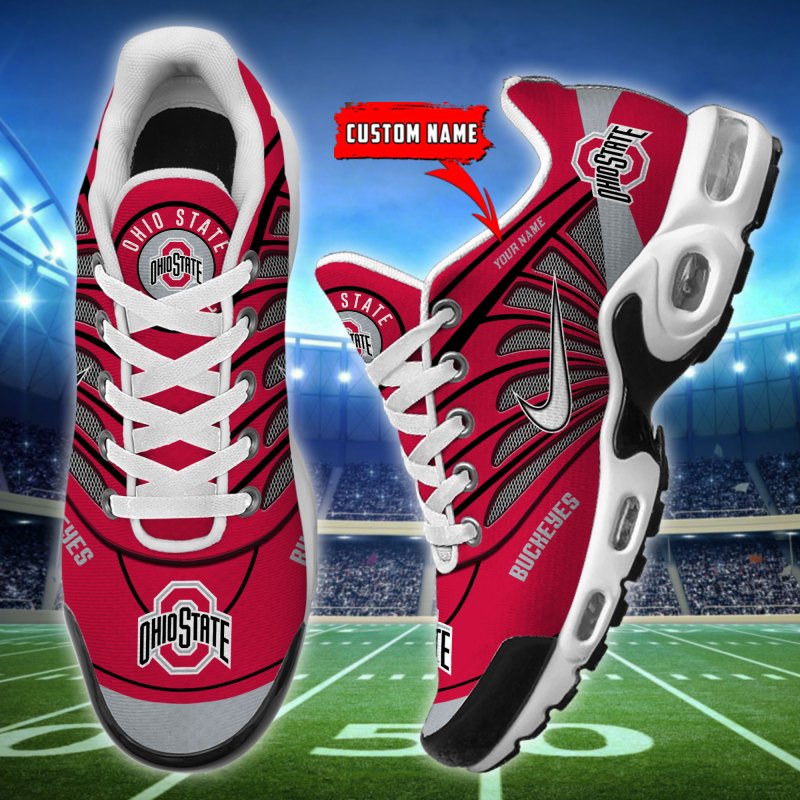 Ohio State Buckeyes New Personalized T-N Youth Sneakers