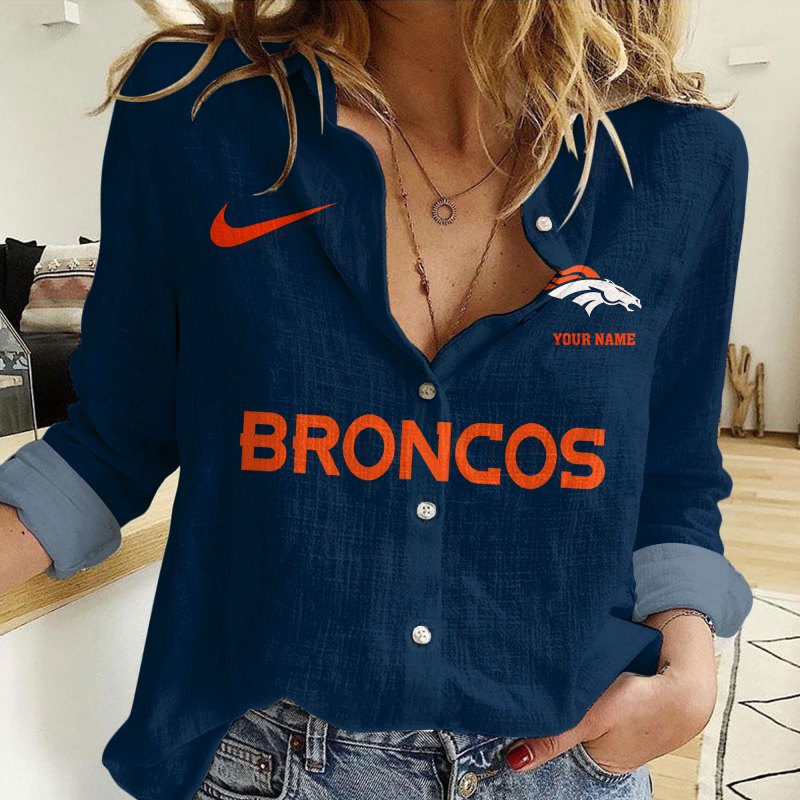 Denver Broncos Personalized Women's Shirt