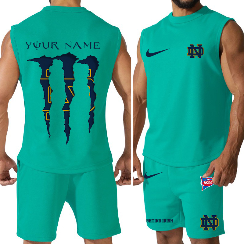 Notre Dame Jersey Tank Top and Shorts Image 1