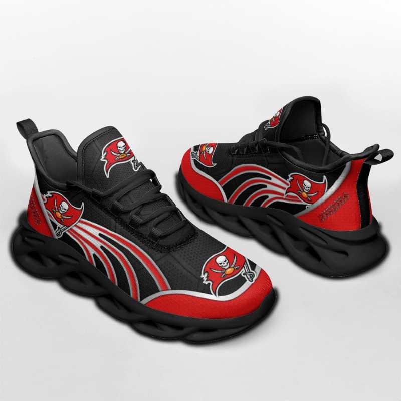 Tampa Bay Buccaneers Yezy Running Sneakers Top View