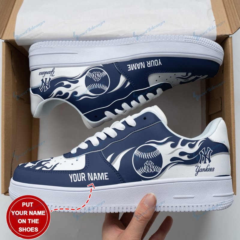 New York Yankees Personalized AF1 Shoe 2