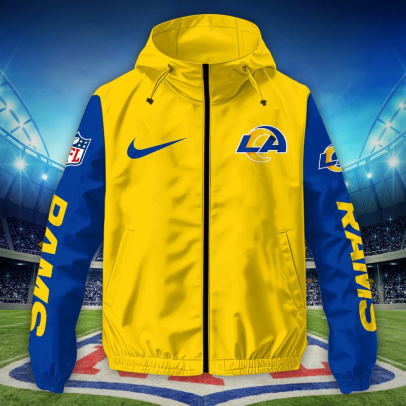 Los Angeles Rams Outdoor Jacket Image 3
