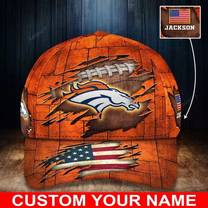 Denver Broncos Personalized Classic Cap