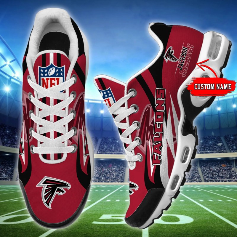 Atlanta Falcons Personalized Plus T-N Youth Sneakers