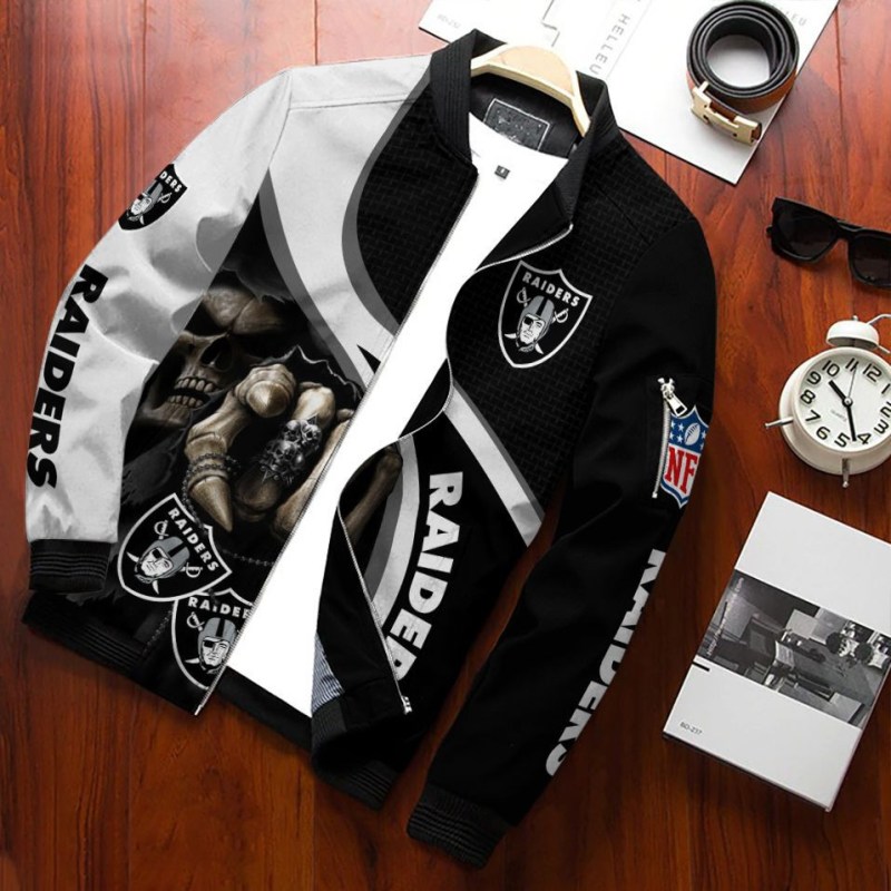 Las Vegas Raiders Bomber Jacket