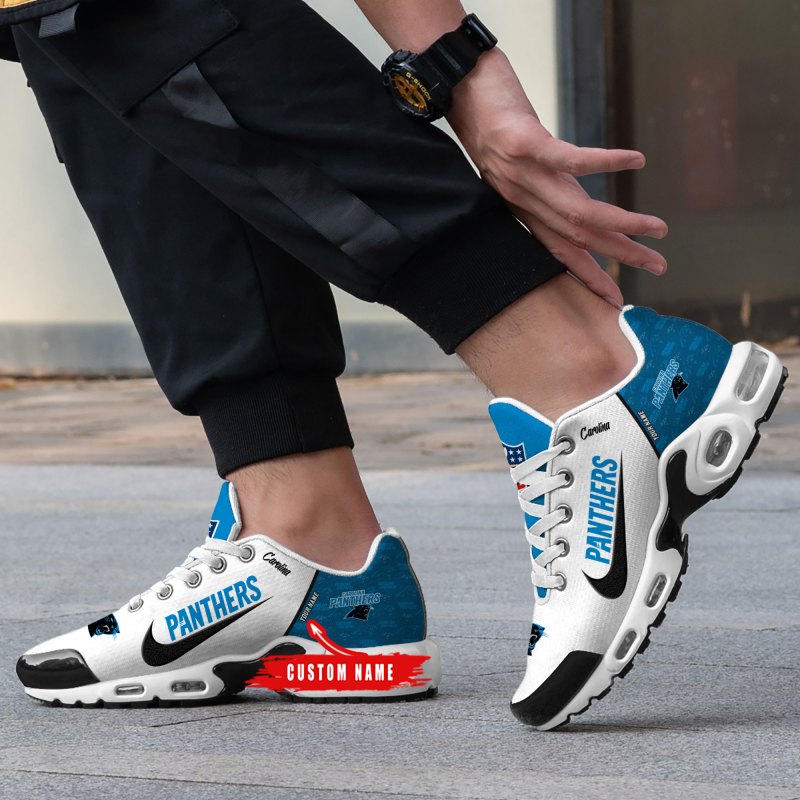Carolina Panthers Sneakers Front View