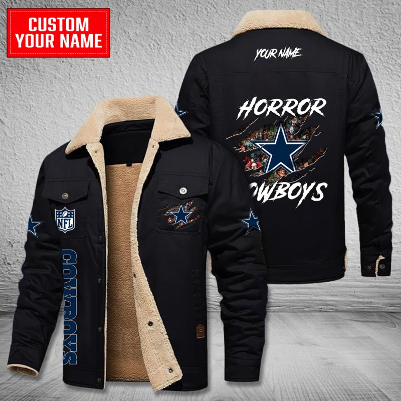 Dallas Cowboys Bomber Jacket Black