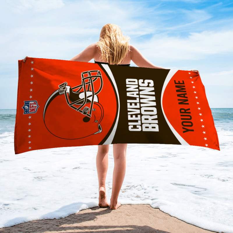 Cleveland Browns Beach Towel Image 4