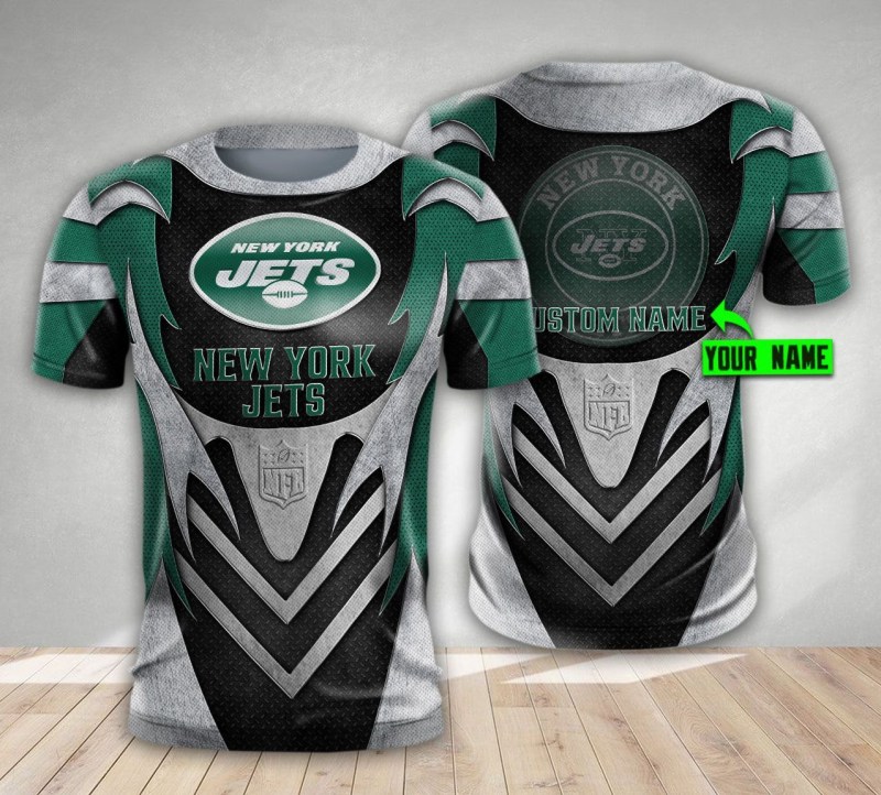New York Jets Personalized All Over Printed Sweater