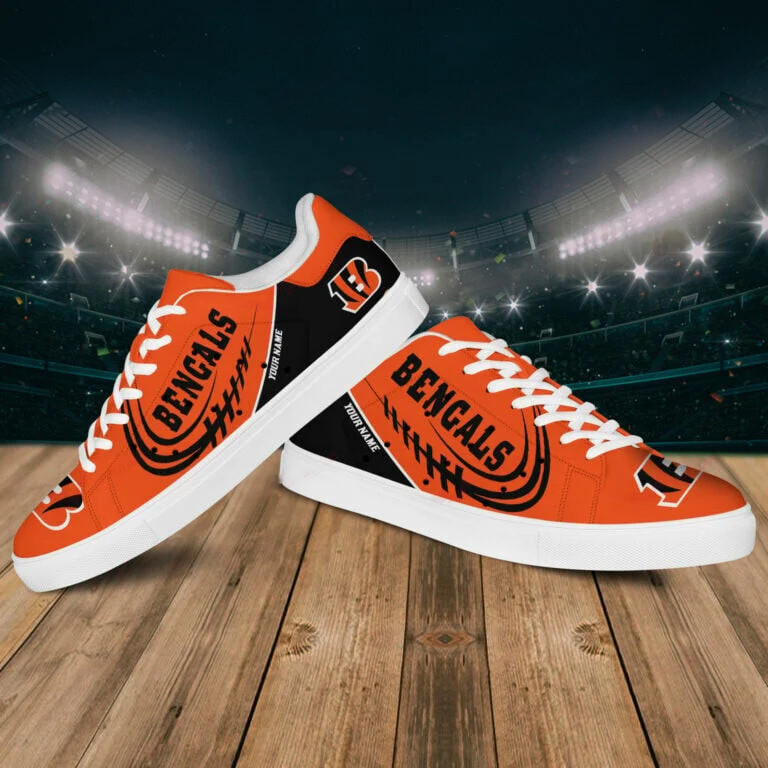 Cincinnati Bengals Personalized SS Custom Sneakers