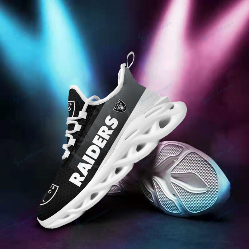 Las Vegas Raiders Yezy Running Sneakers