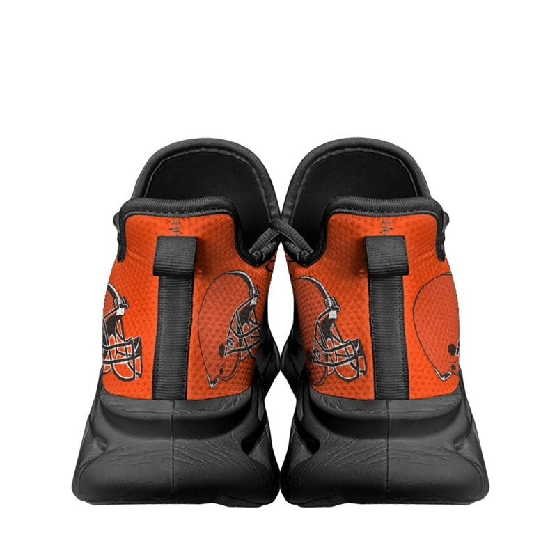 Cleveland Browns Sneakers 3D Max Soul Shoes