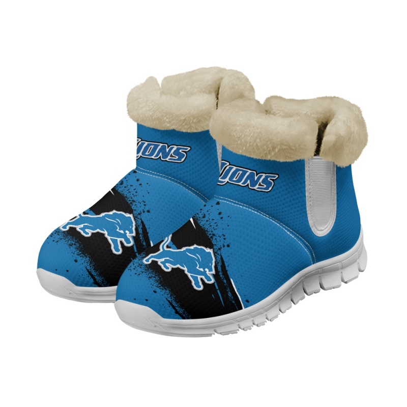 Detroit Lions Snow Boots 15