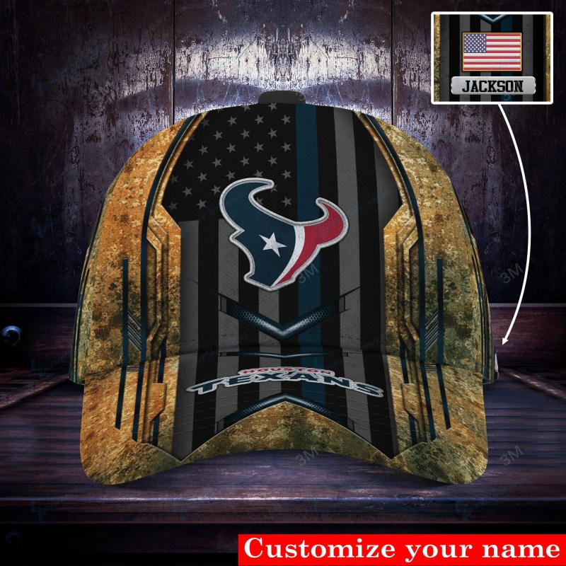 Houston Texans Personalized Classic Cap