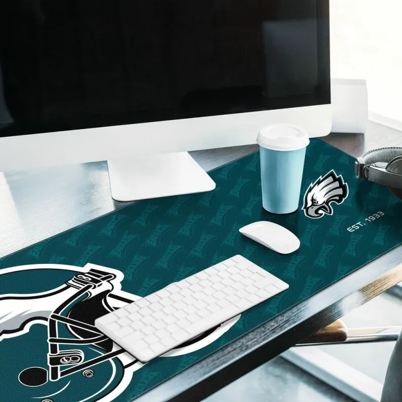 Philadelphia Eagles Desk Pad Side View