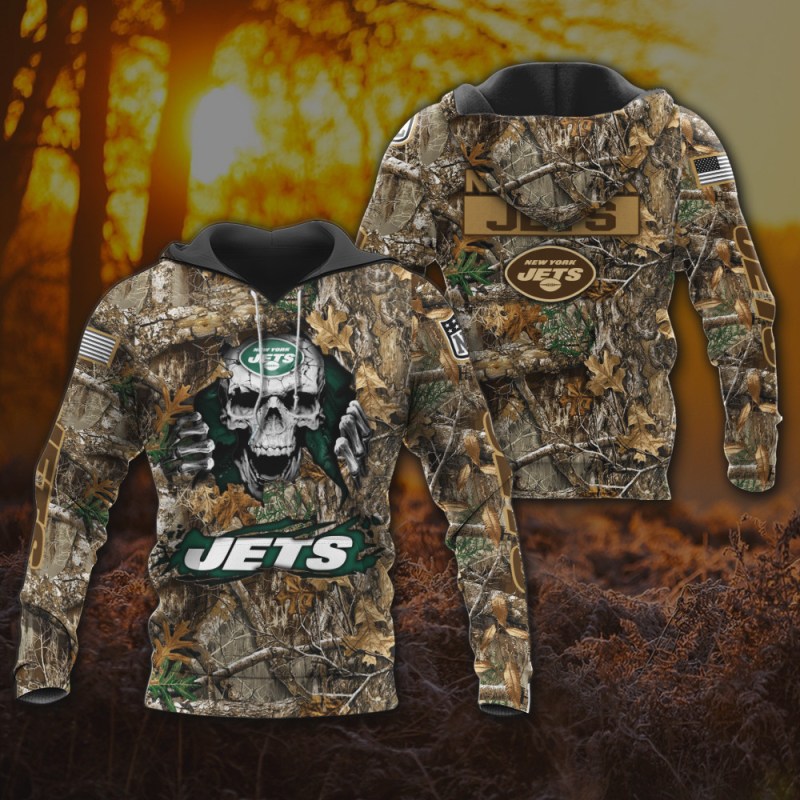 New York Jets All Over Printed Sweatshirt