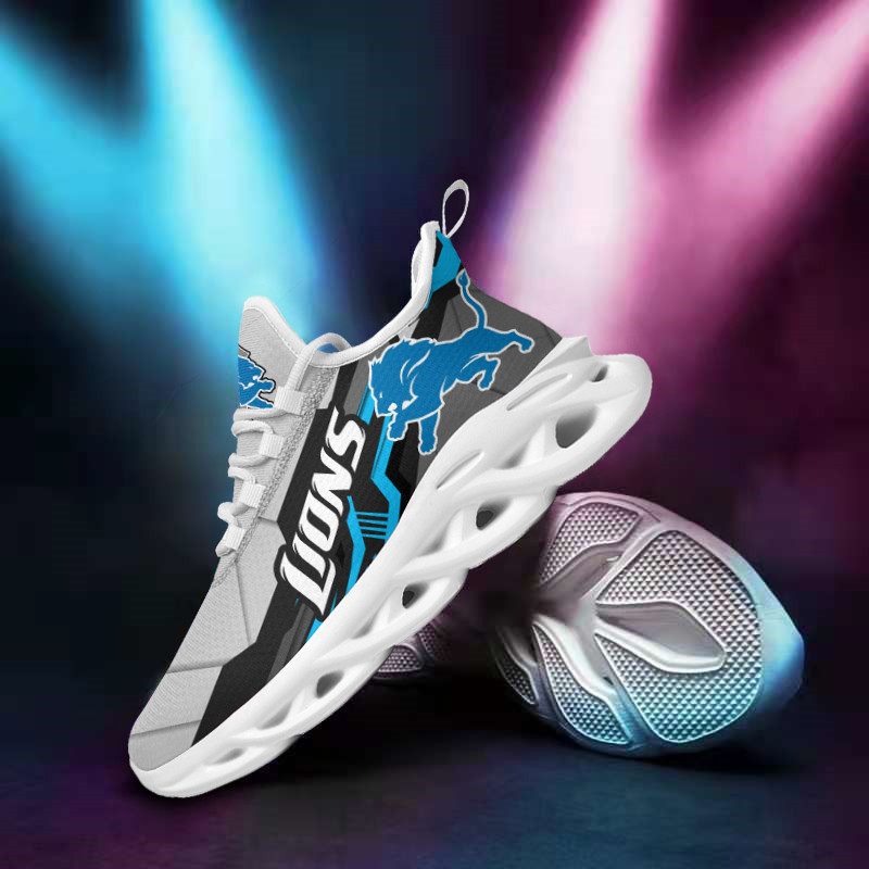 Detroit Lions Yezy Running Sneakers