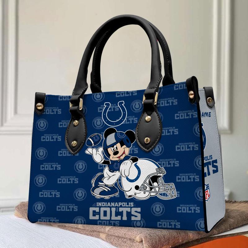 Indianapolis Colts Leather Hand Bag