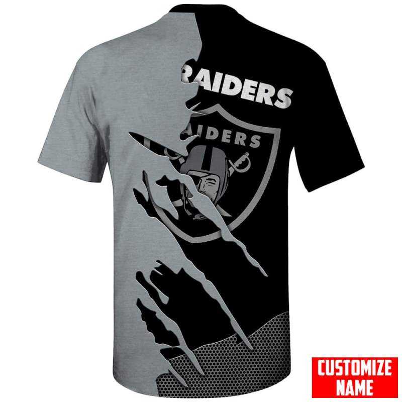 Las Vegas Raiders T-Shirt Detail