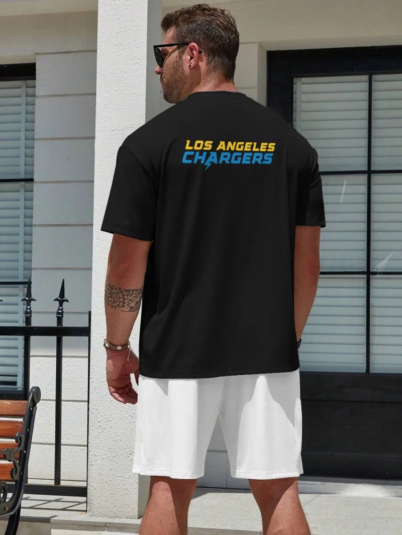 Los Angeles Chargers T-shirt and Shorts 3