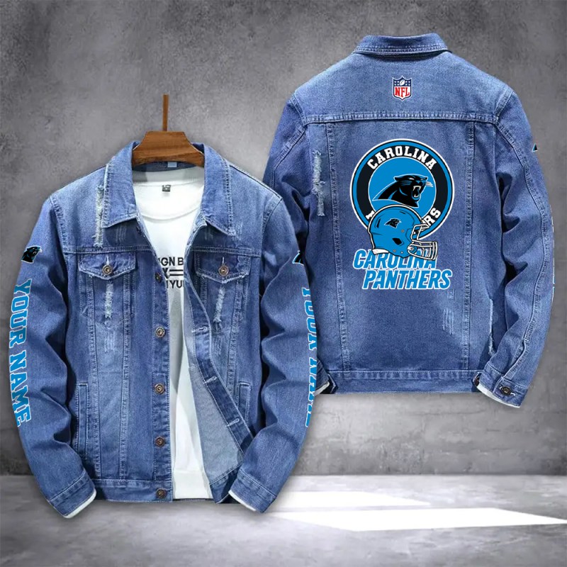 Carolina Panthers Denim Jacket