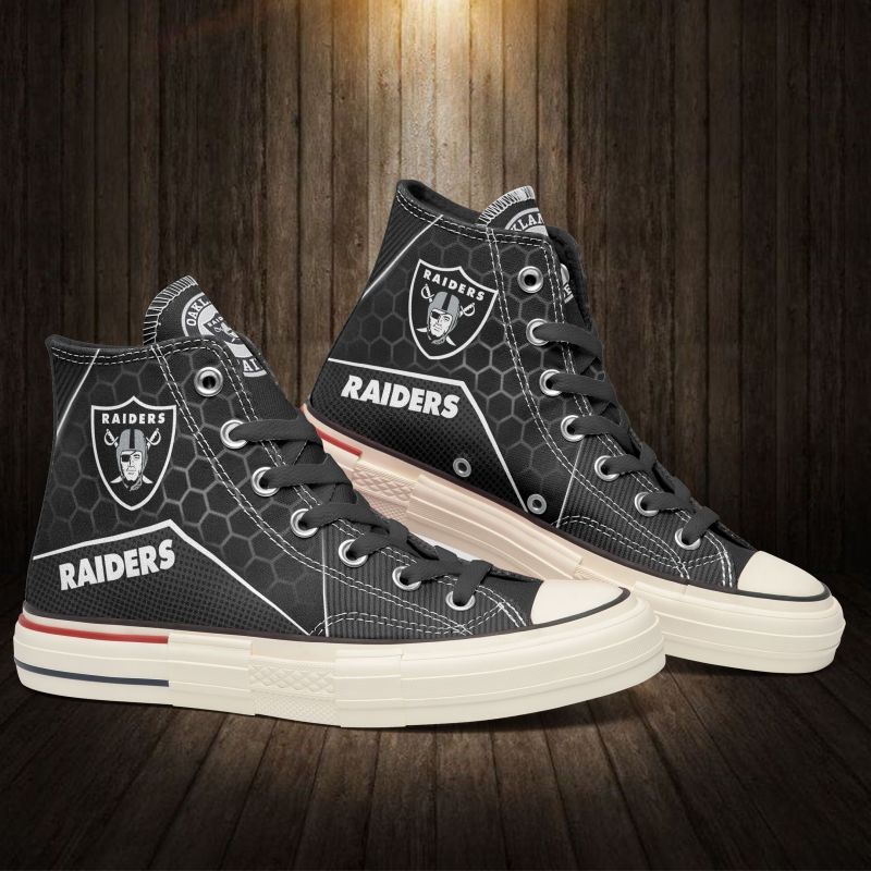 Las Vegas Raiders New High Top Shoes