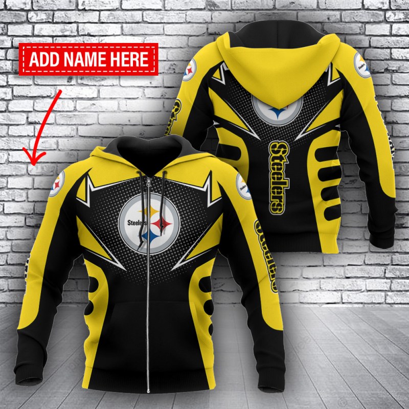 Pittsburgh Steelers Personalized Hoodie