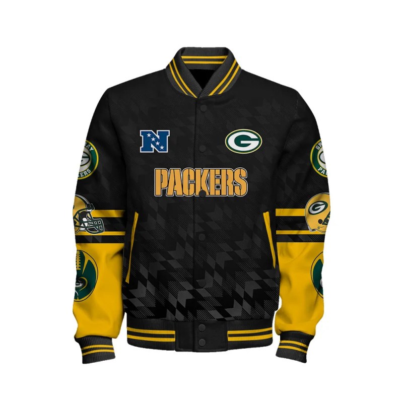 Green Bay Packers Varsity Jacket 2