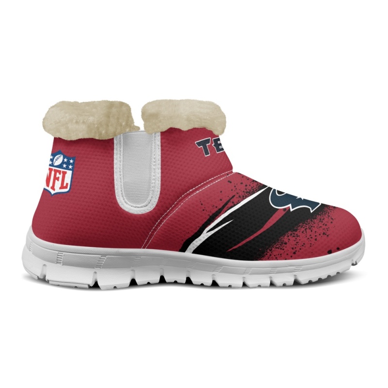Houston Texans Comfy Winter Snow Boots